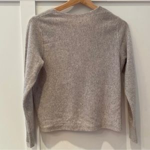 Open back Club Monaco 100% Cashmere Sweater
